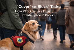 “Cover” and “Block” Tasks: How PTSD Service Dogs Create Space in Public
