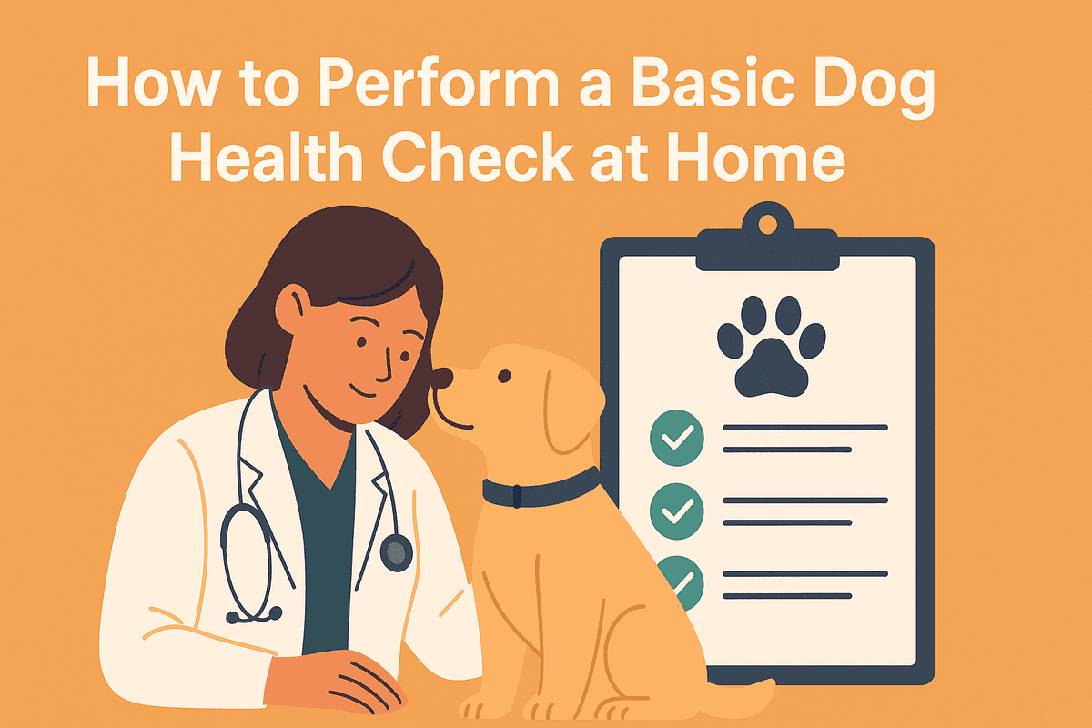 How to Perform a Basic Dog Health Check at Home