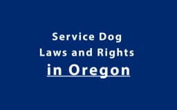 Service Dog Laws and Rights in Oregon